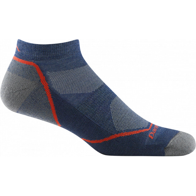Darn Tough Light Hiker No Show Lightweight With Cushion Denim