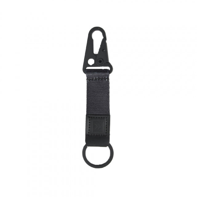 Thread Wallet Black Keychain Clip