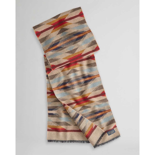 Pendleton Wyeth Trail Wool Scarf Blue