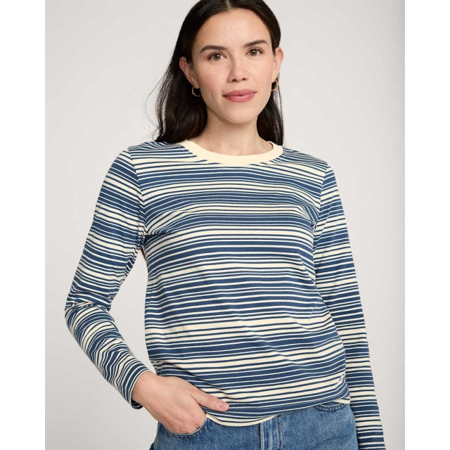Pendleton Long-sleeve Stripe Deschutes Tee Shirt Blue