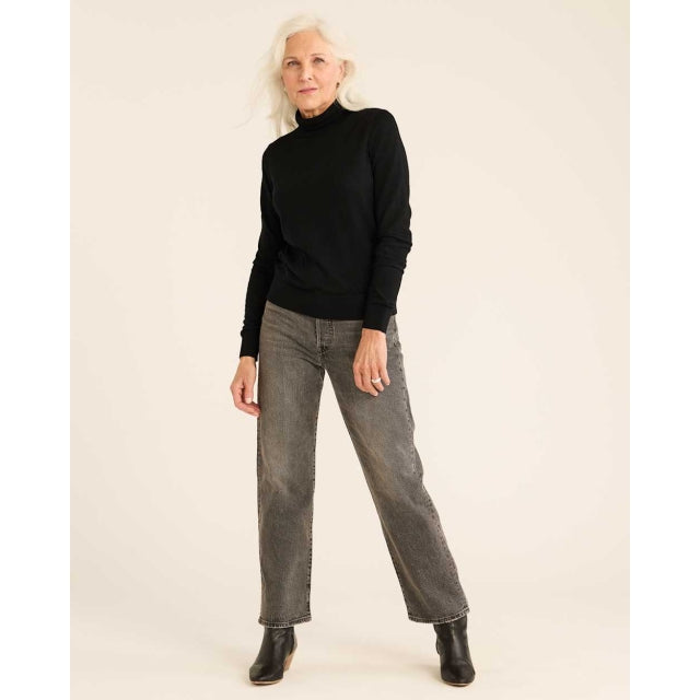 Pendleton Merino Turtleneck Sweater Black