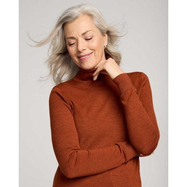 Pendleton Merino Turtleneck Sweater Beige