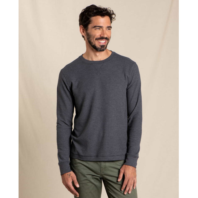 Toad&co Framer Ii Ls Crew Heather Grey Stripe