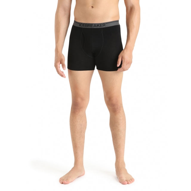 Icebreaker Anatomica Boxers W Fly Black