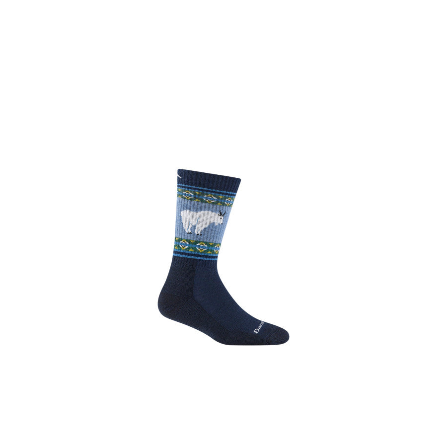Darn Tough Vanna Grizzle Boot Midweight With Cushion Goat Blue
