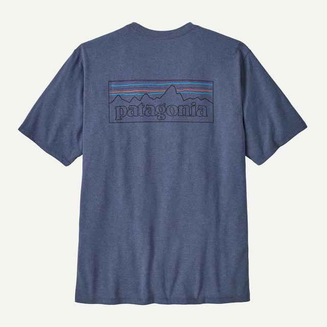 Patagonia P-6 Logo Responsibili-tee Current Blue