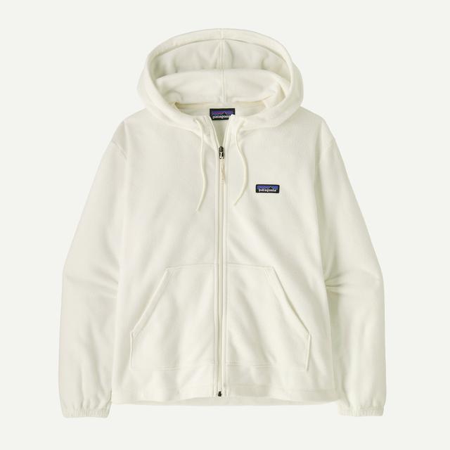 Patagonia Micro D Fleece Hoody Birch White