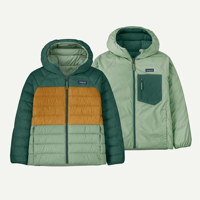 Patagonia Reversible Down Sweater Hoody Ellwood Green