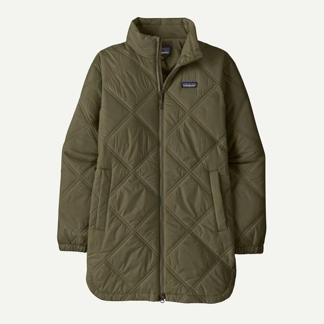 Patagonia W's Pine Bank Insulated Parka Basin Green