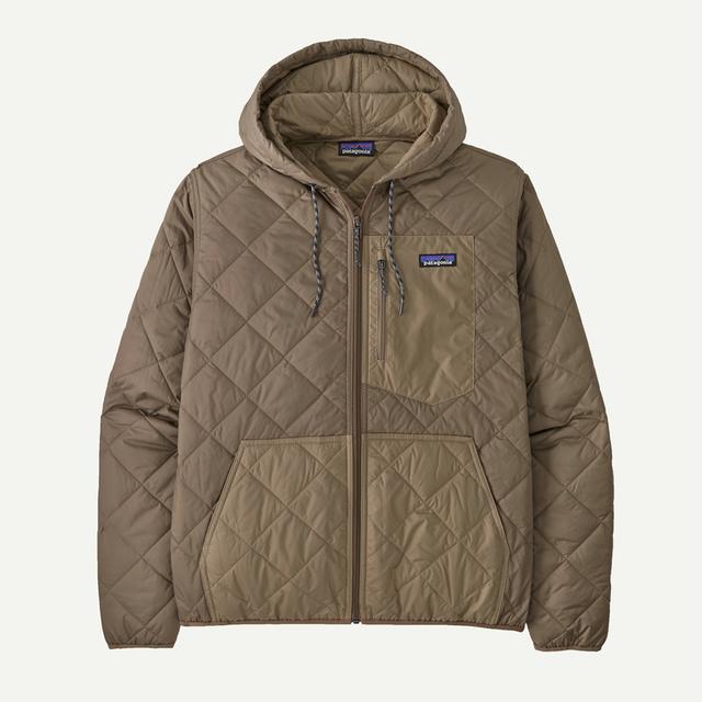 Patagonia Diamond Quilted Bomber Hoody Wing Grey