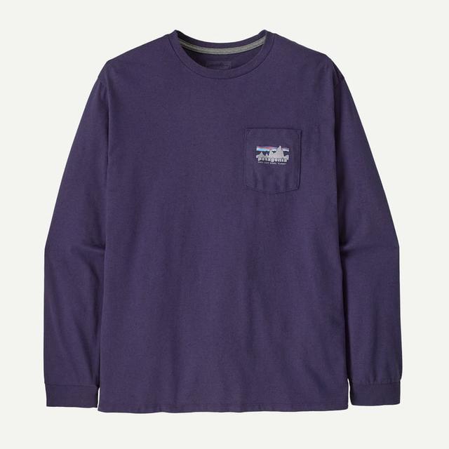 Patagonia Long Sleeved '73 Skyline Pocket Responsibilitee Plummet Purple