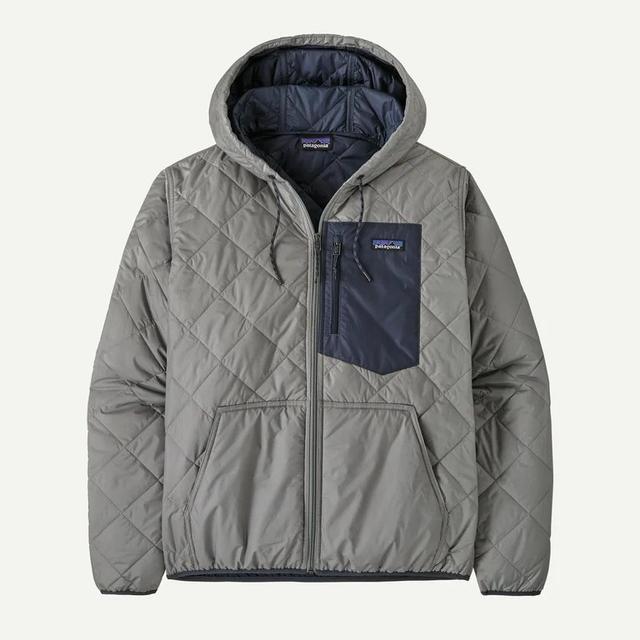 Patagonia Diamond Quilted Bomber Hoody Forever Grey