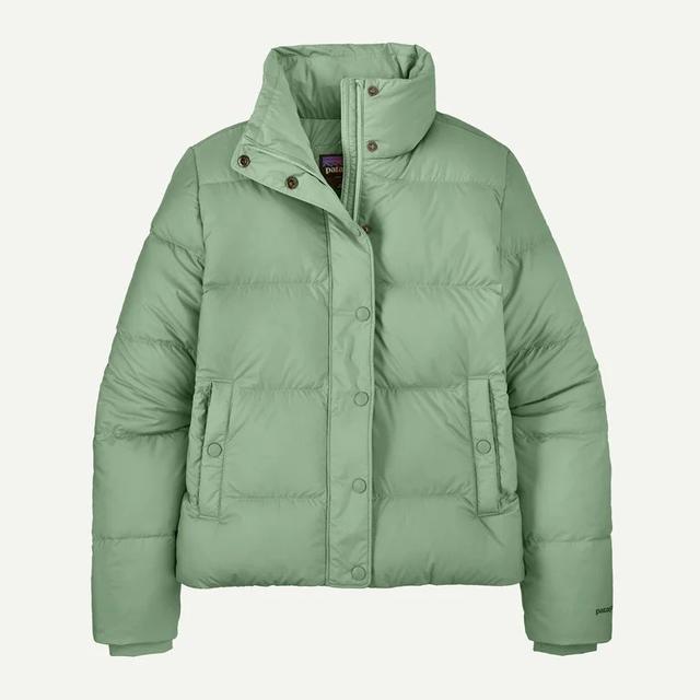 Patagonia Silent Down Jacket Ellwood Green