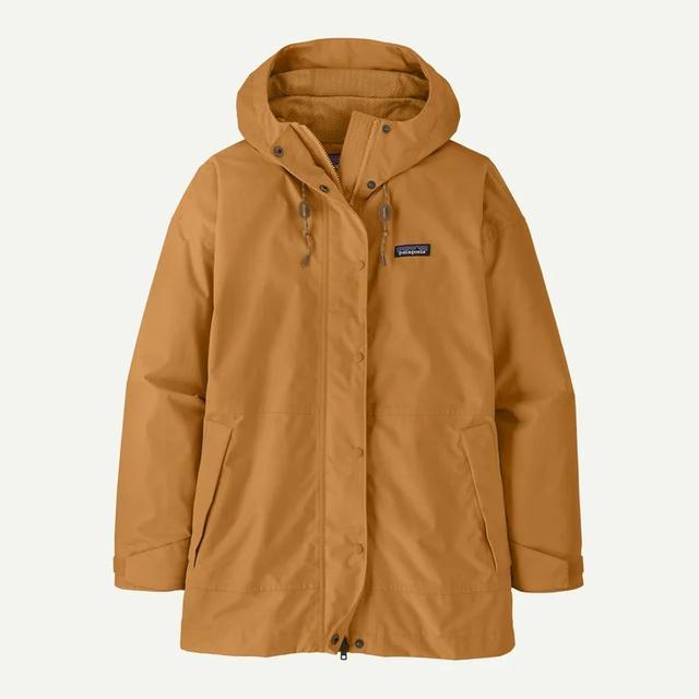 Patagonia Outdoor Everyday Rain Jacket Talon Gold
