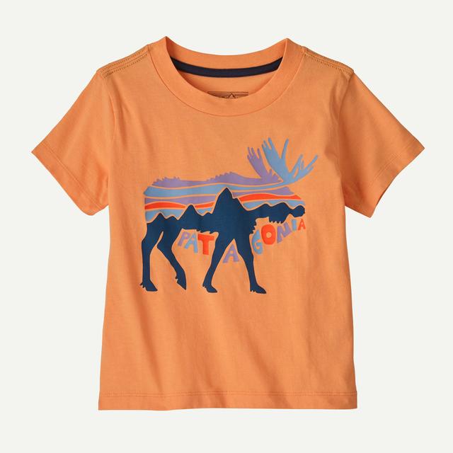 Patagonia Baby Graphic T Shirt Heirloom Peach