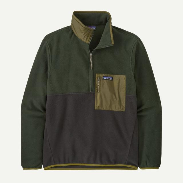 Patagonia Microdini 1/2 Zip P/o Black