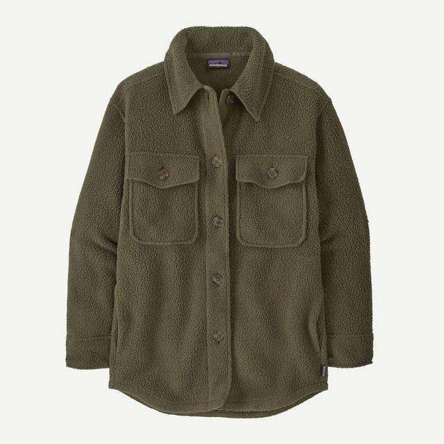 Patagonia Retro Pile Shacket Basin Green