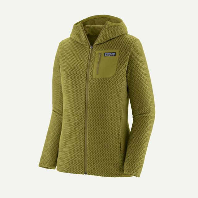 Patagonia Womens R1 Air Full-Zip Hoody Graze Green