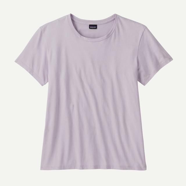 Patagonia Regenerative Organic Certified Cotton Tee Foxglove Purple
