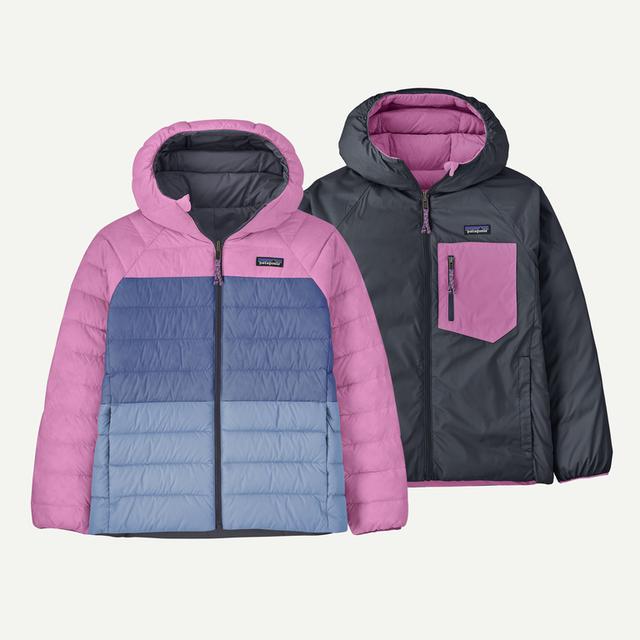 Patagonia Reversible Down Sweater Hoody Smolder Blue