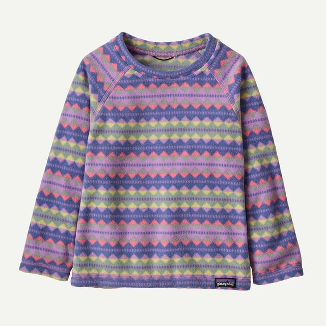 Patagonia Baby Micro D Crew Brisk Purple